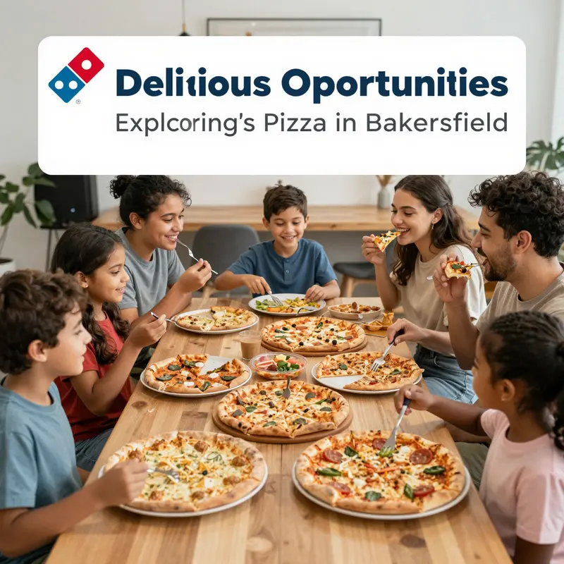 Domino’s Pizza locations in Bakersfield provide diverse menu options for the community.