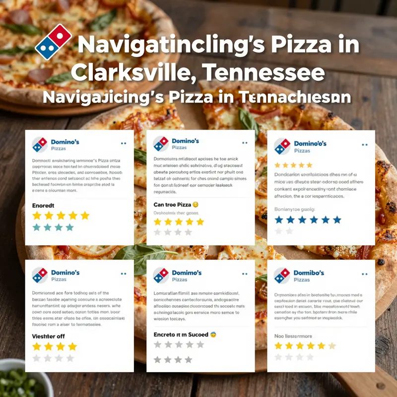 Current operational status of Domino’s Pizza locations in Clarksville, TN.