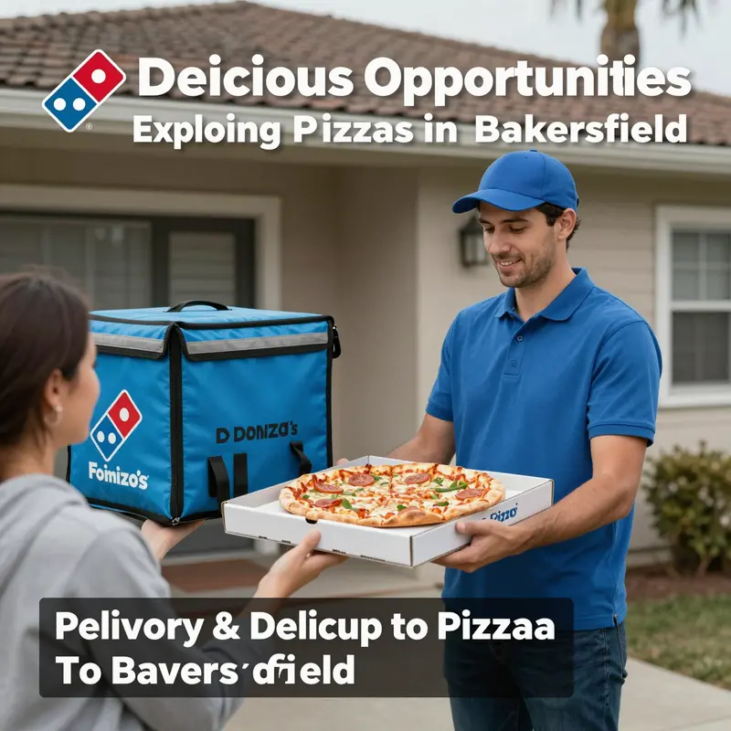 Domino’s Pizza locations in Bakersfield provide diverse menu options for the community.