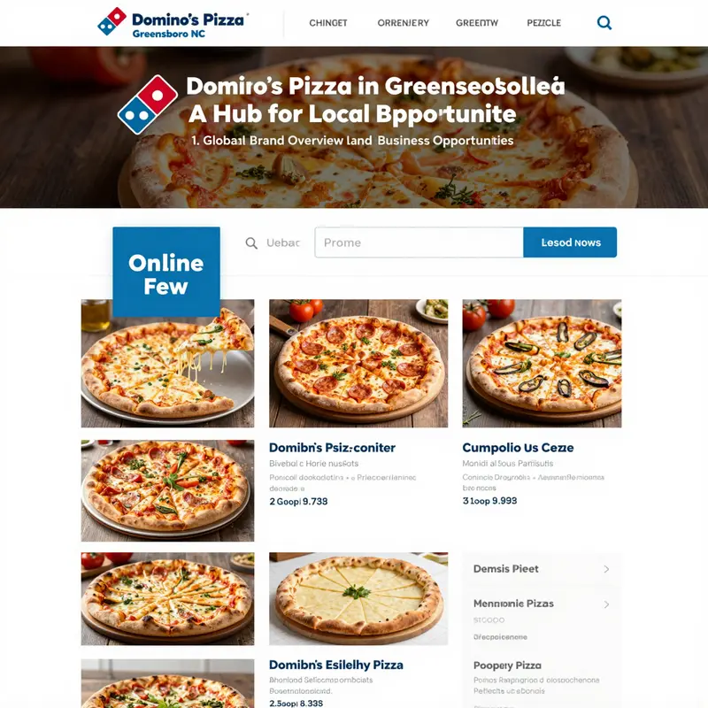 Domino’s Pizza locations in Greensboro, NC, operate with extensive hours, catering to various customer needs.