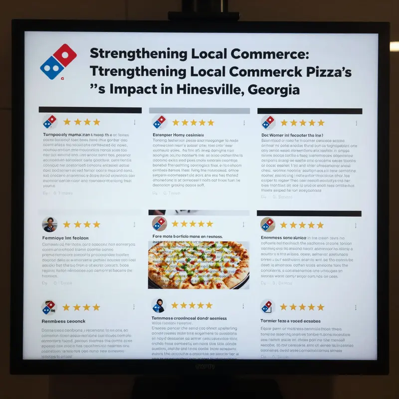 Domino’s Pizza location at 806 W Oglethorpe Hwy serving Hinesville’s military and civilian population.