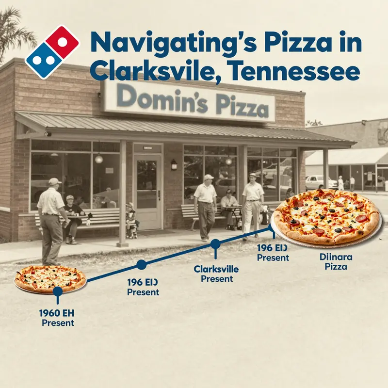 Current operational status of Domino’s Pizza locations in Clarksville, TN.