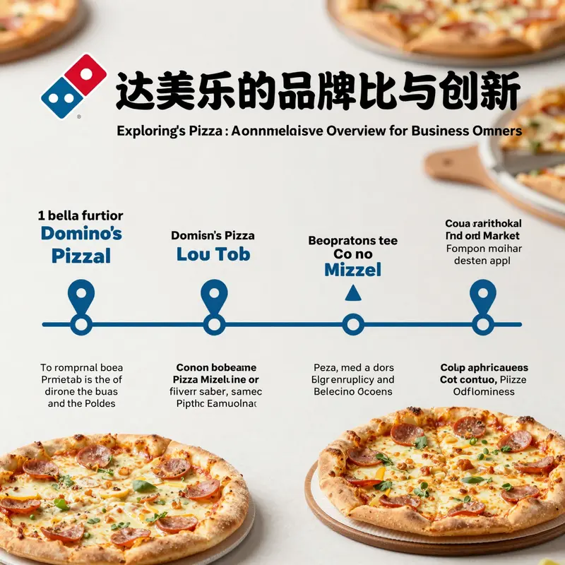 A glimpse of various Domino’s Pizza stores in Los Angeles, highlighting their unique locations.