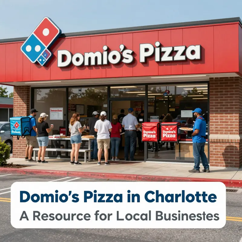 A snapshot of the diverse menu offerings at Domino’s Pizza Charlotte, appealing to a variety of tastes.