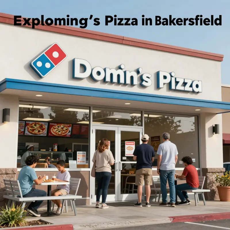 Domino’s Pizza locations in Bakersfield provide diverse menu options for the community.