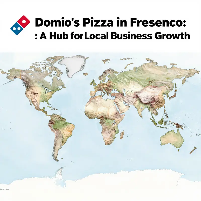 Customer engagement at a bustling Domino’s Pizza in Fresno.