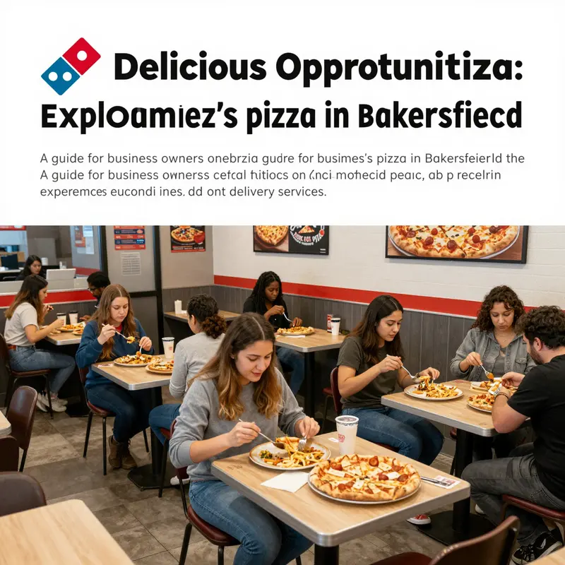 Customers dining inside a bustling Domino's Pizza restaurant, enjoying various dishes.