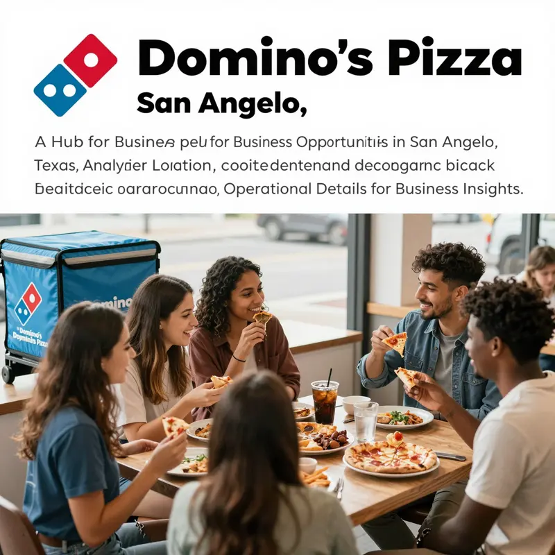 A diverse group sharing a Domino's Pizza, highlighting the communal and social aspect of dining.