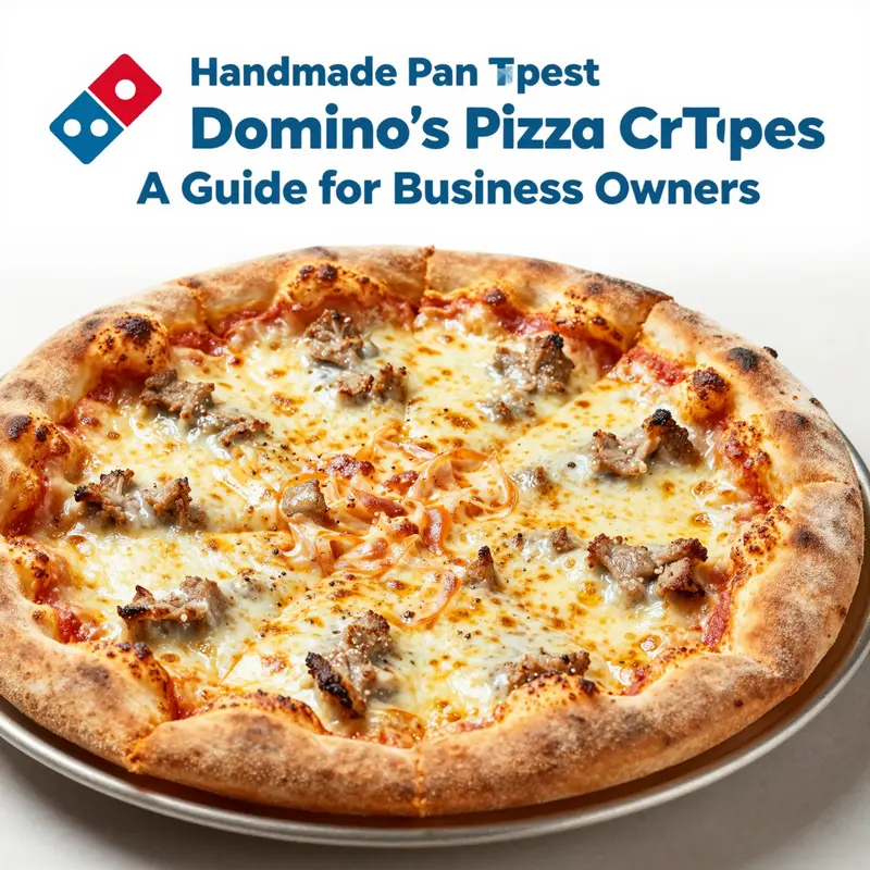 A delicious Hand-Tossed pizza showcasing its perfect thickness and mouth-watering toppings.