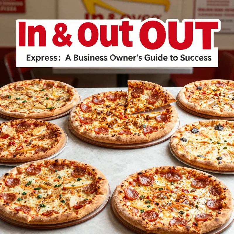 A delicious array of menu items from In & Out Express Pizza, demonstrating the culinary diversity available at the restaurant.