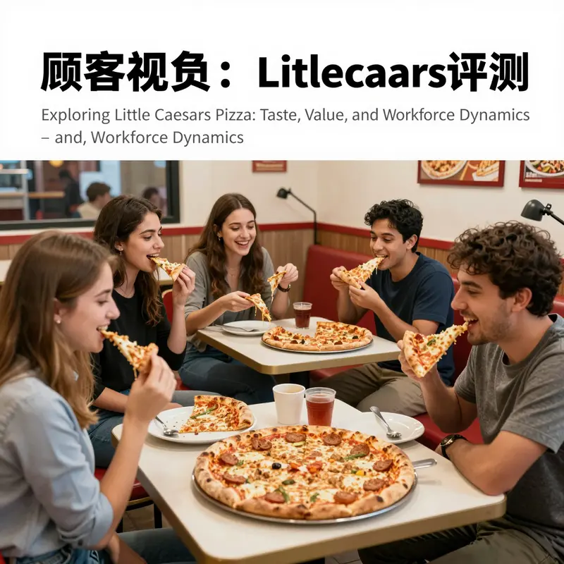 Customers enjoying the inviting atmosphere and quality pizzas at Little Caesars Pizza.