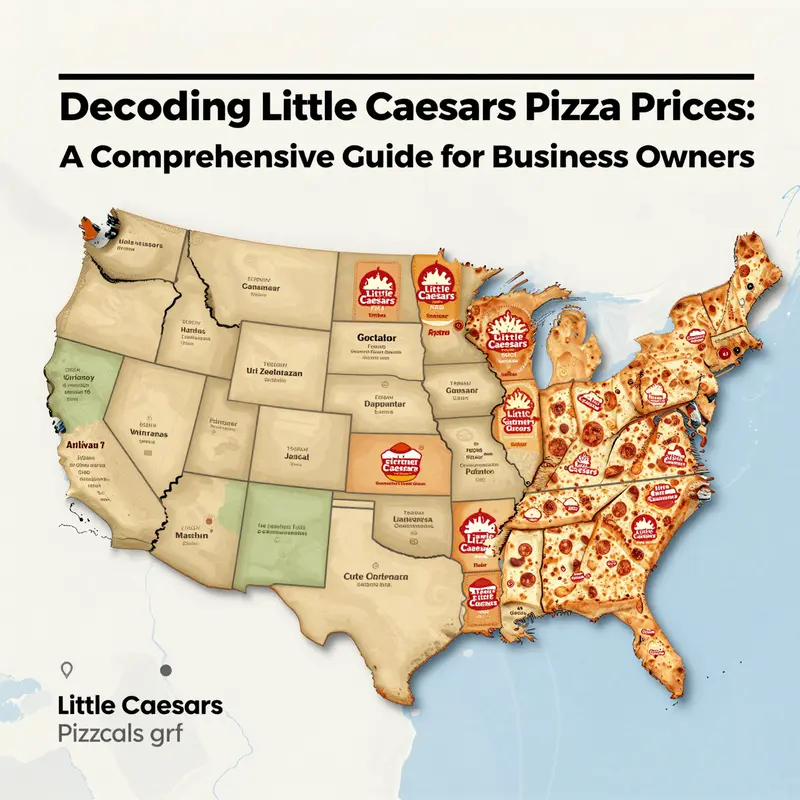 A colorful array of Little Caesars pizzas showcasing the variety in their menu.