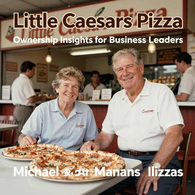 Michael and Marian Ilitch during the inception of Little Caesars, highlighting their journey from a small business to a renowned franchise.