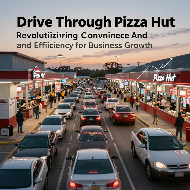 Pizza Hut’s drive-thru service delivering quick and convenient experiences directly to customers in their vehicles.