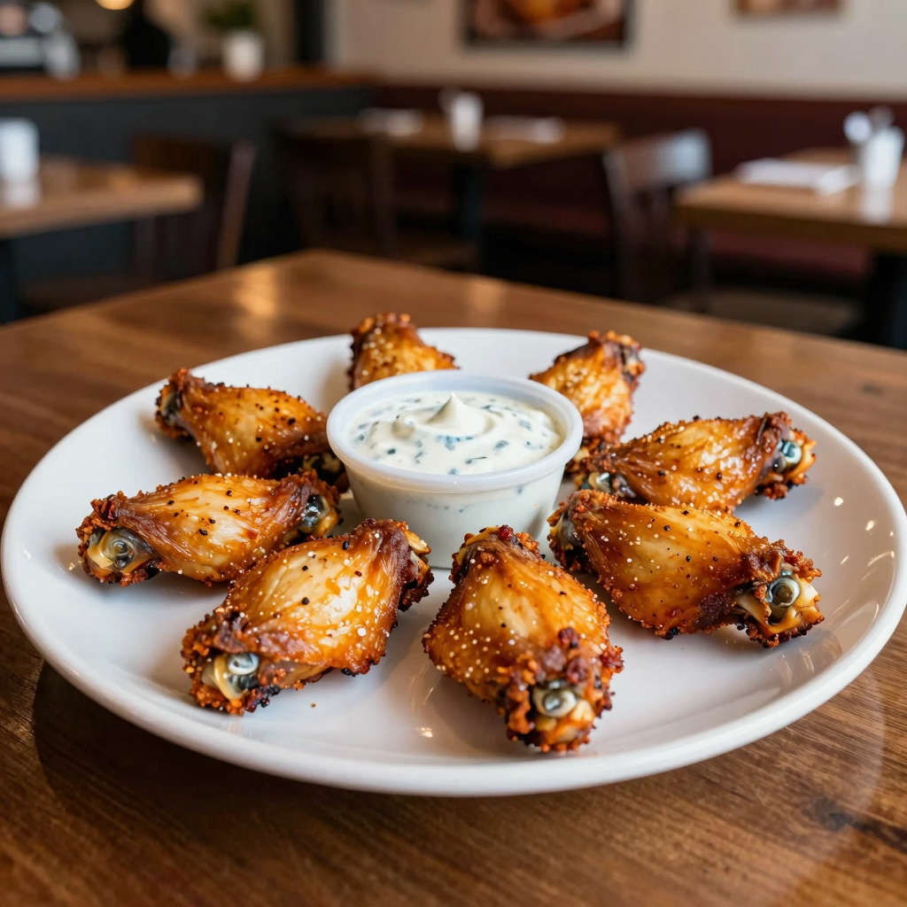 Delicious Domino's Hot Wings