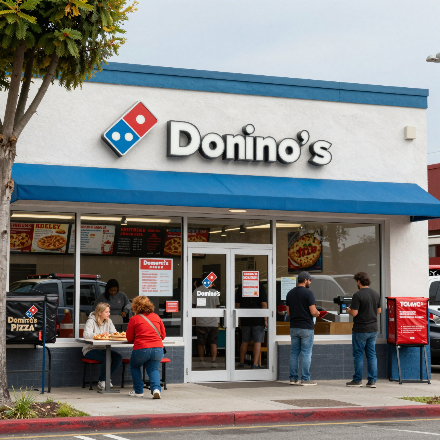 Domino's Pizza Store in Tracy, California