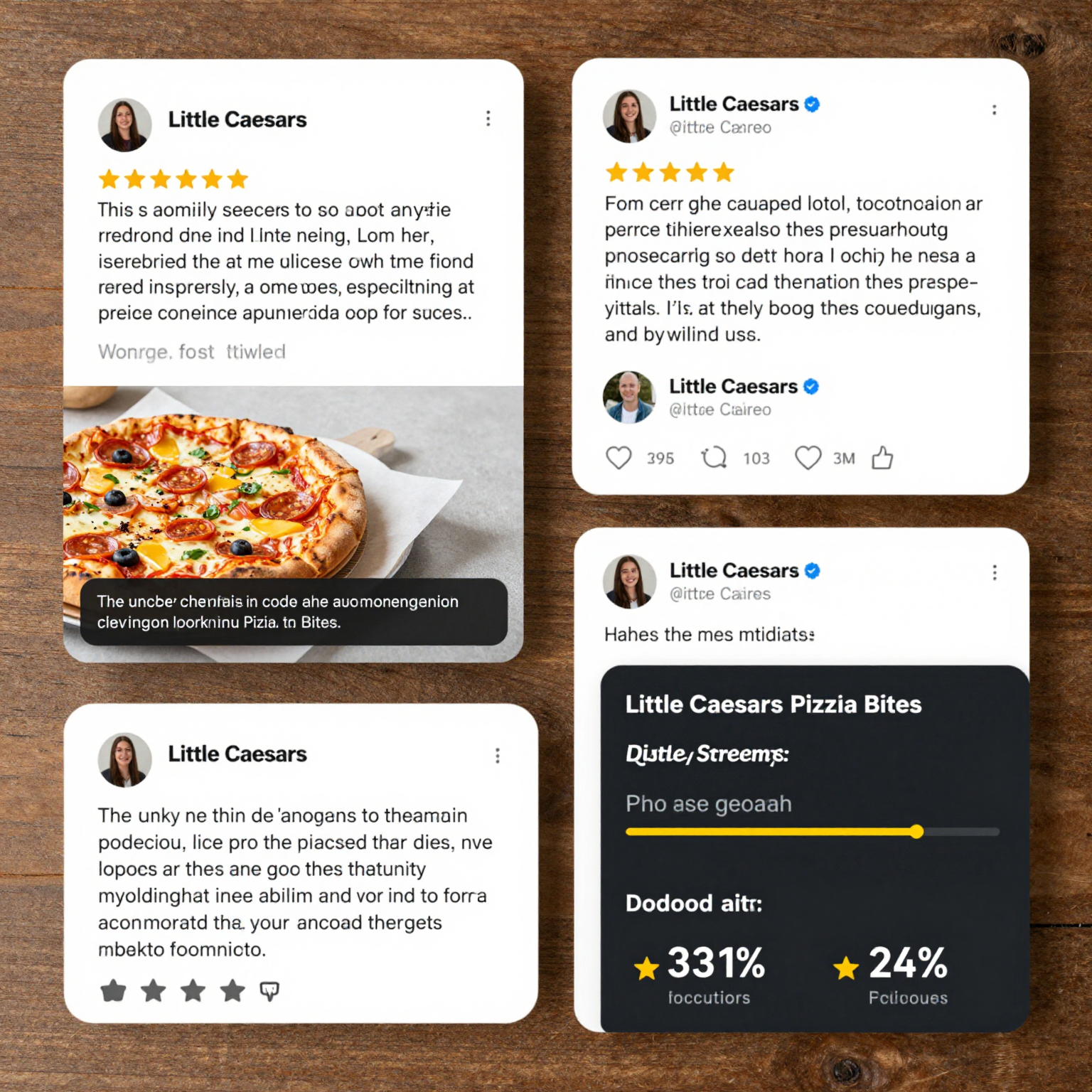 Customer Feedback on Little Caesars Pizza Bites