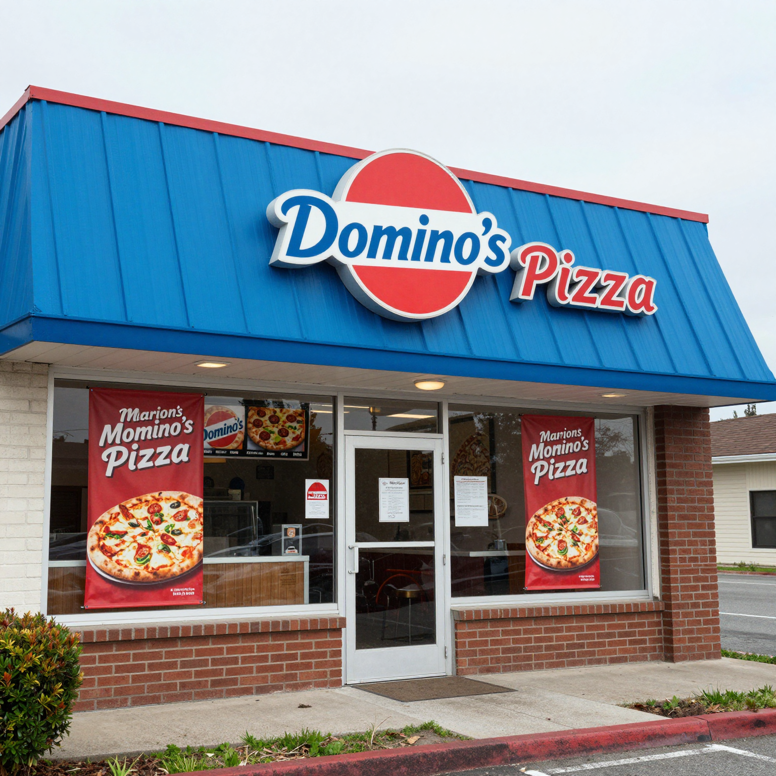 Marion Domino's Pizza Storefront