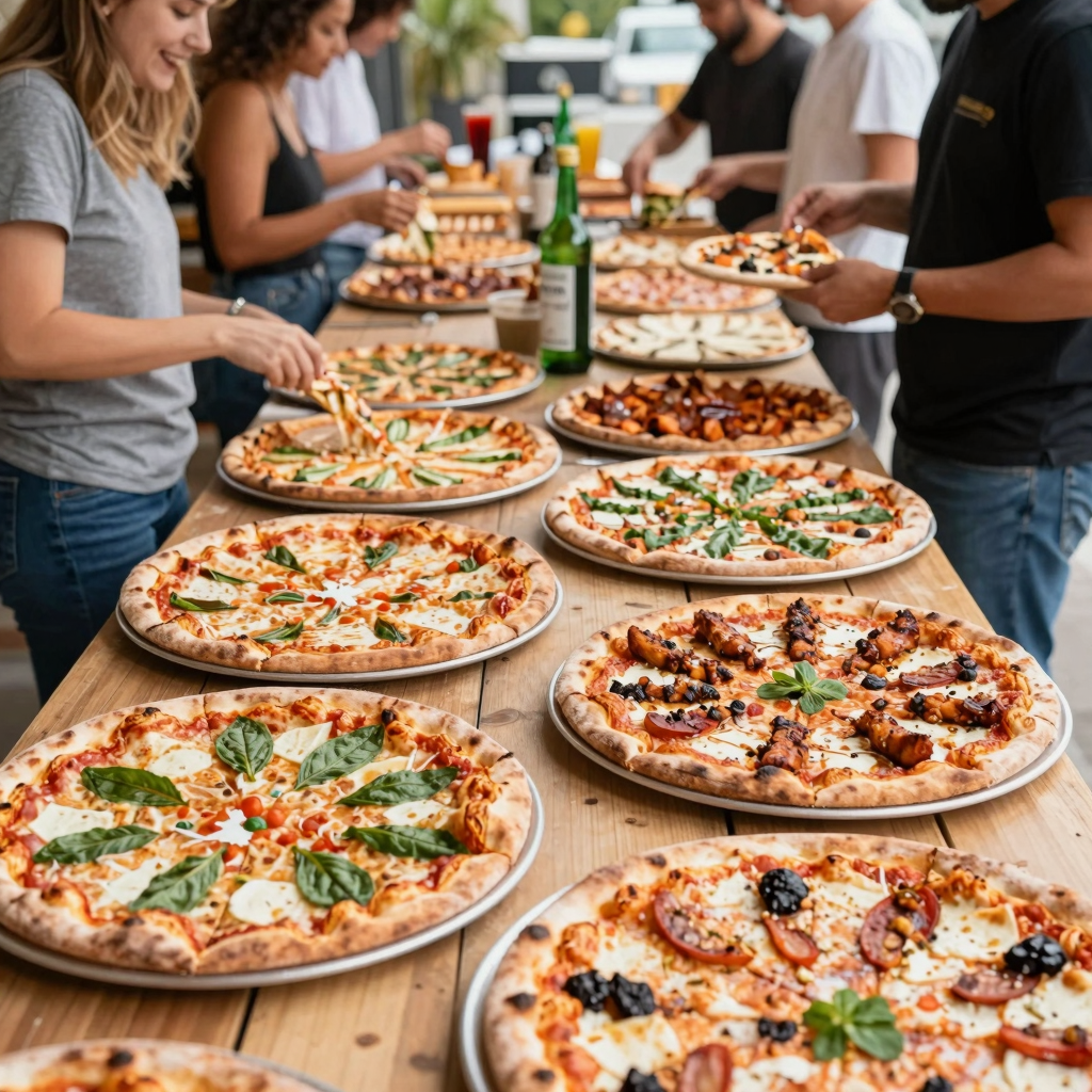 Diverse Pizza Menu