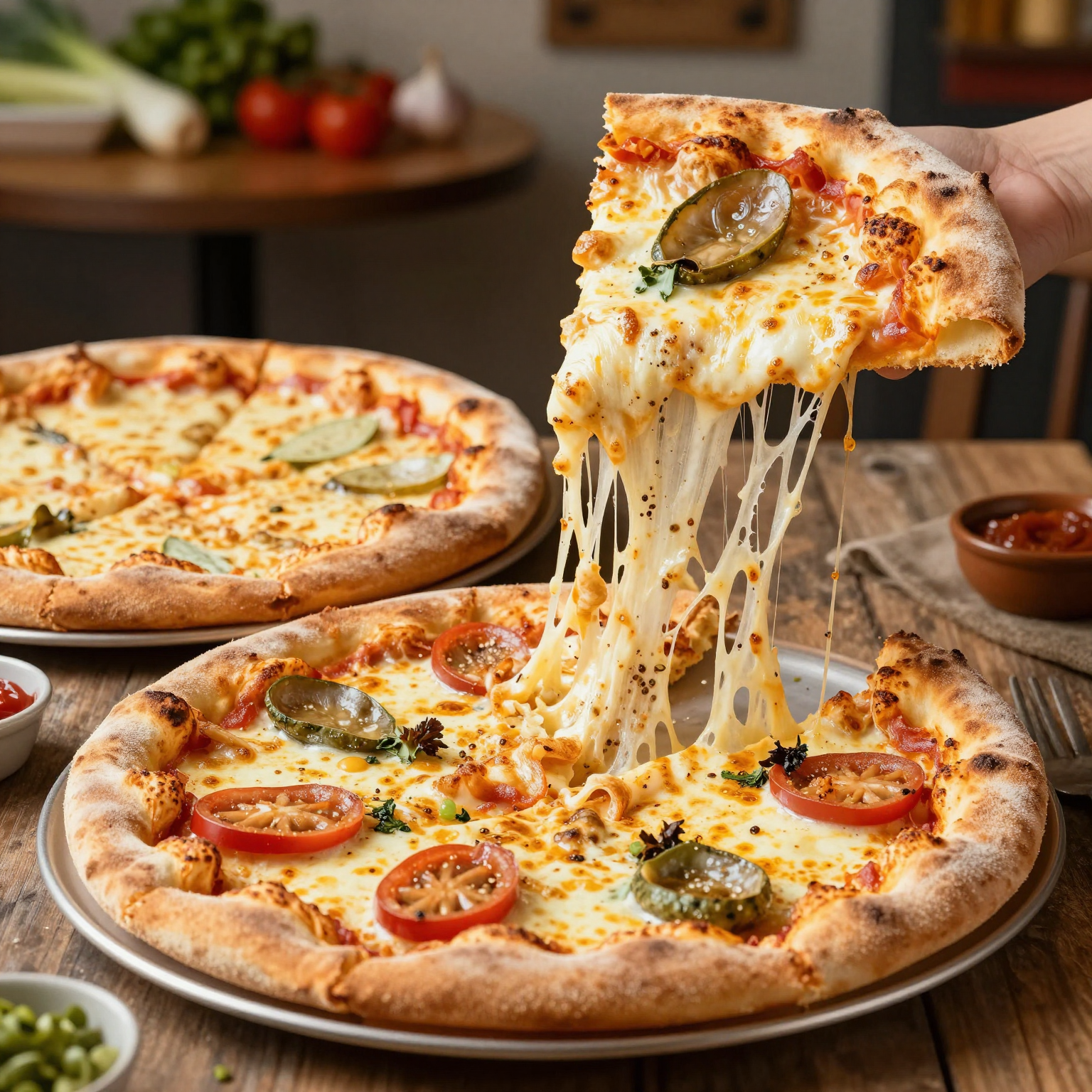 Stuffed Crust Pizza