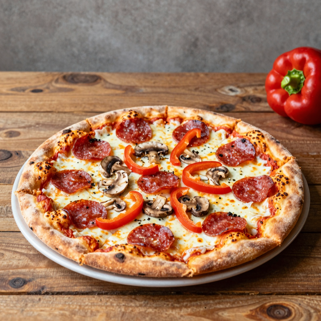 Delicious Fuzzy's Pizza