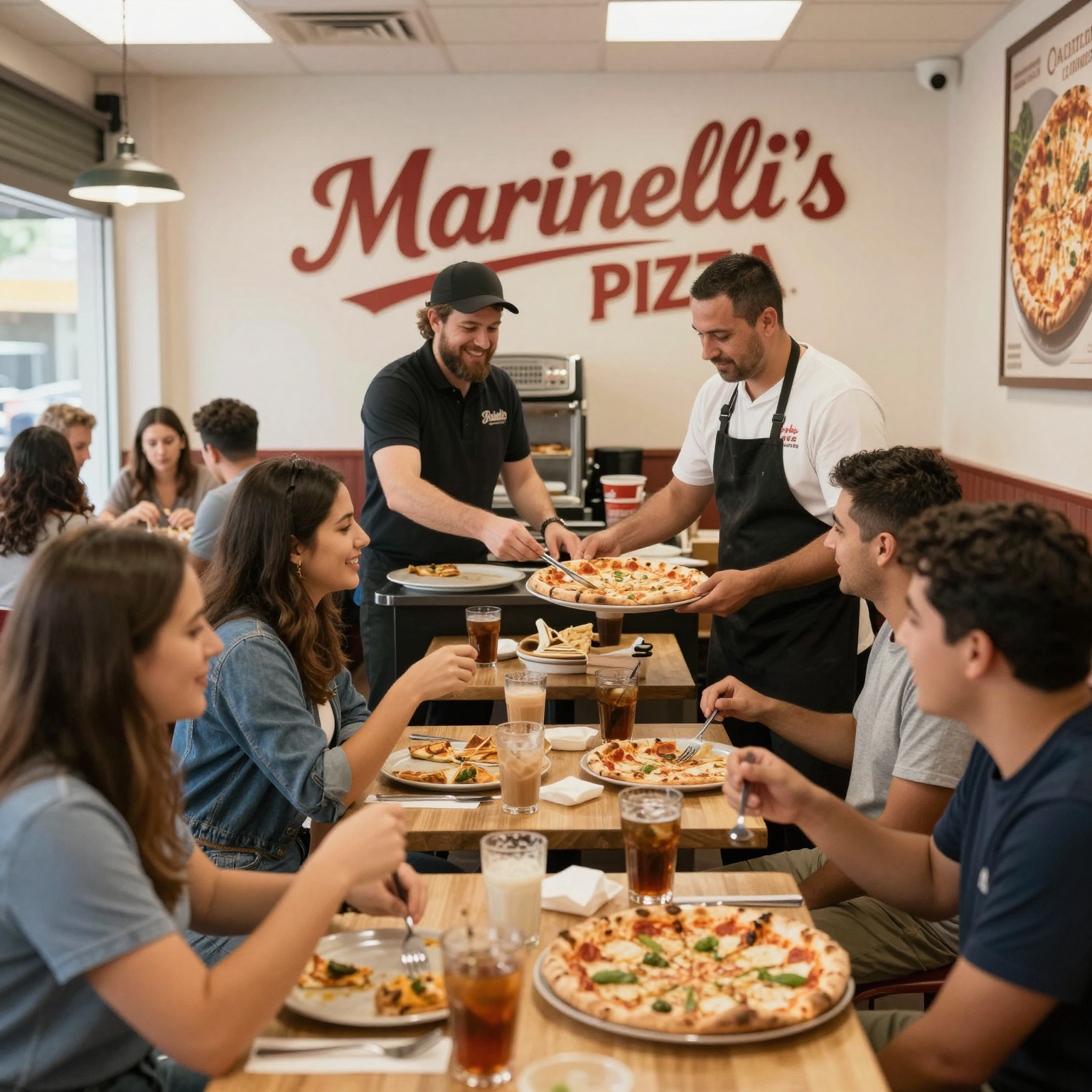 Marinelli's Pizza Atmosphere