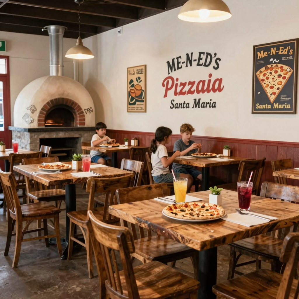 Interior of Me-n-Ed's Pizzeria