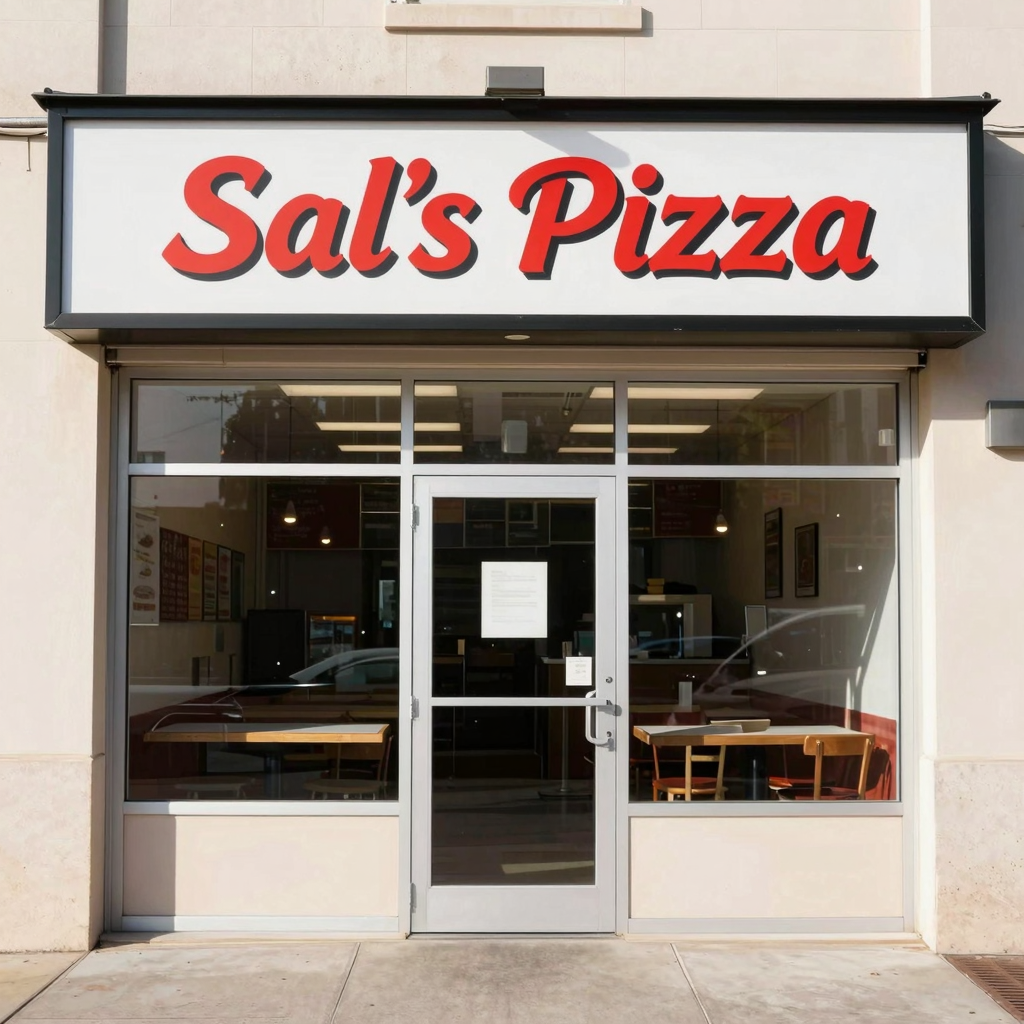 Sal's Pizza Storefront