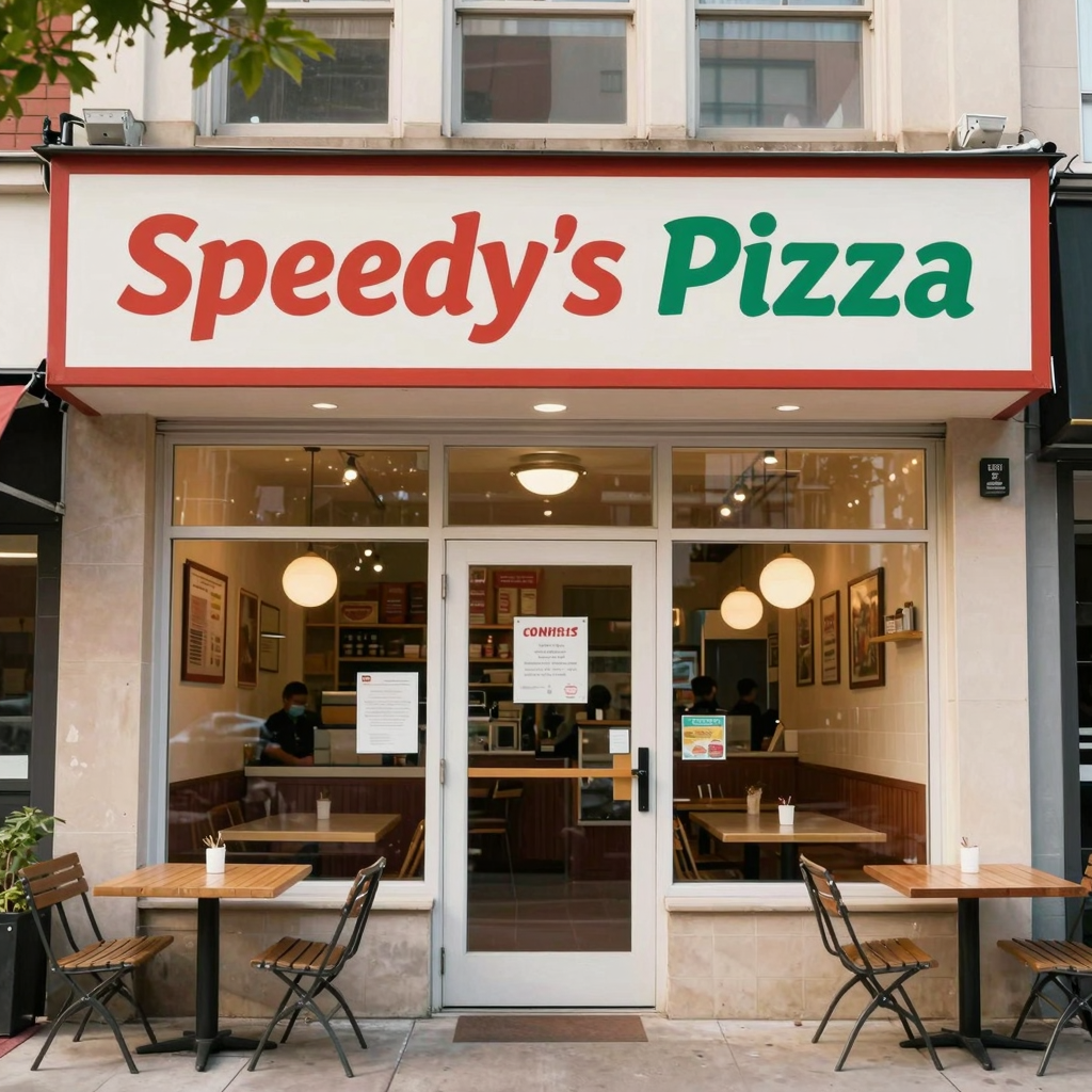 Speedy's Pizza Storefront