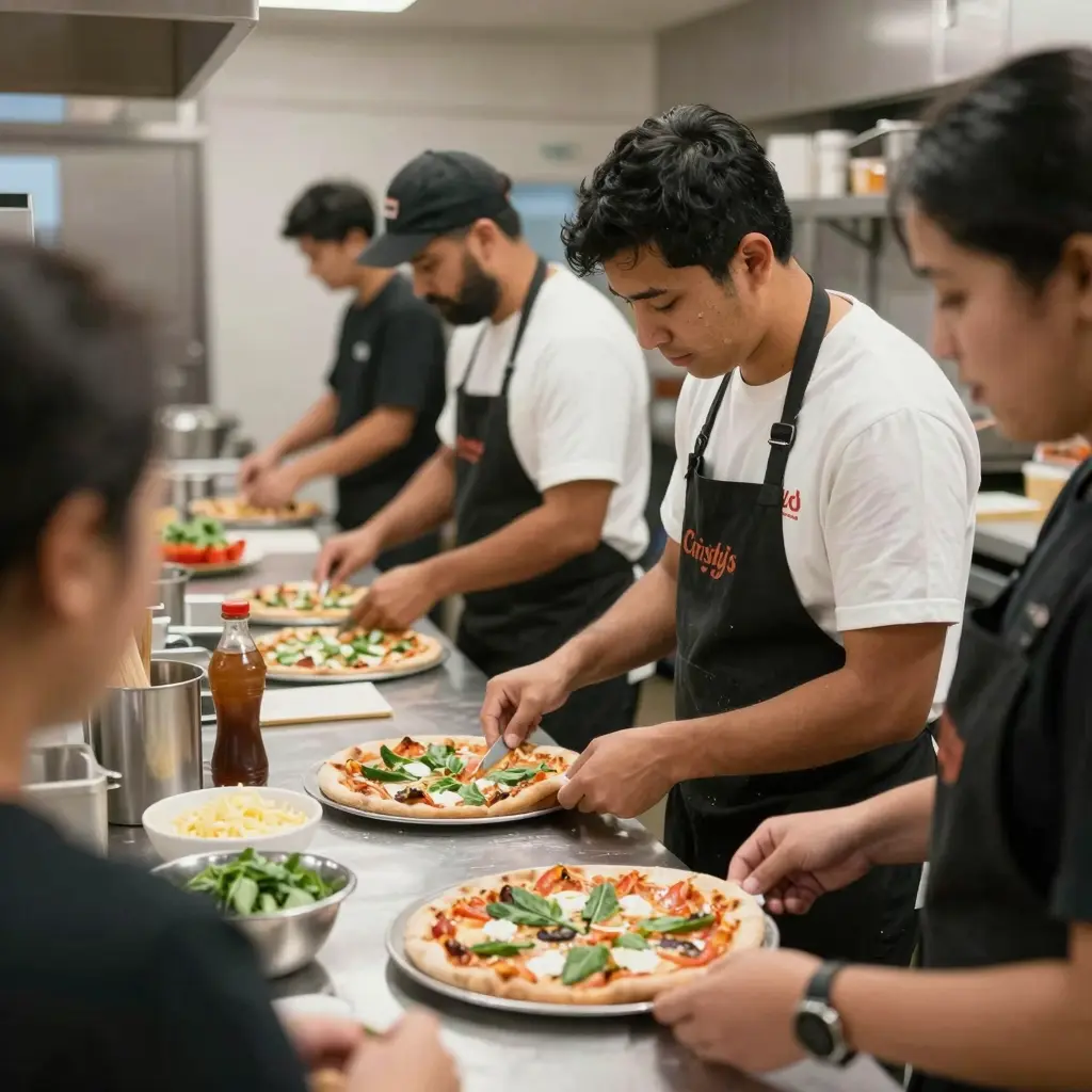 Staff Members at Cristy's Pizza