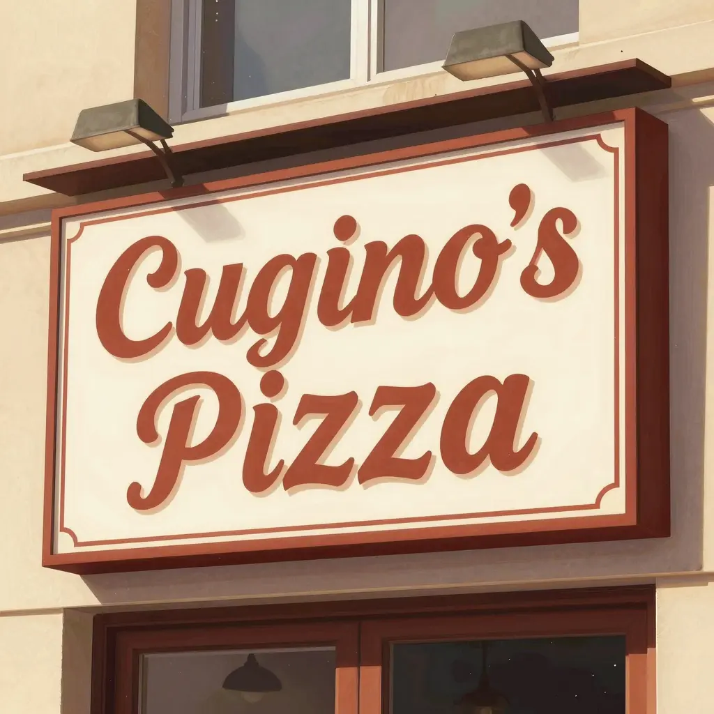 Cugino's Pizza Sign