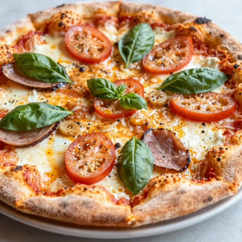 Close-up of Fong's Pizza