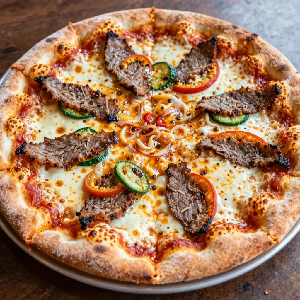 Signature Pizza from Jim's Razorback Pizza