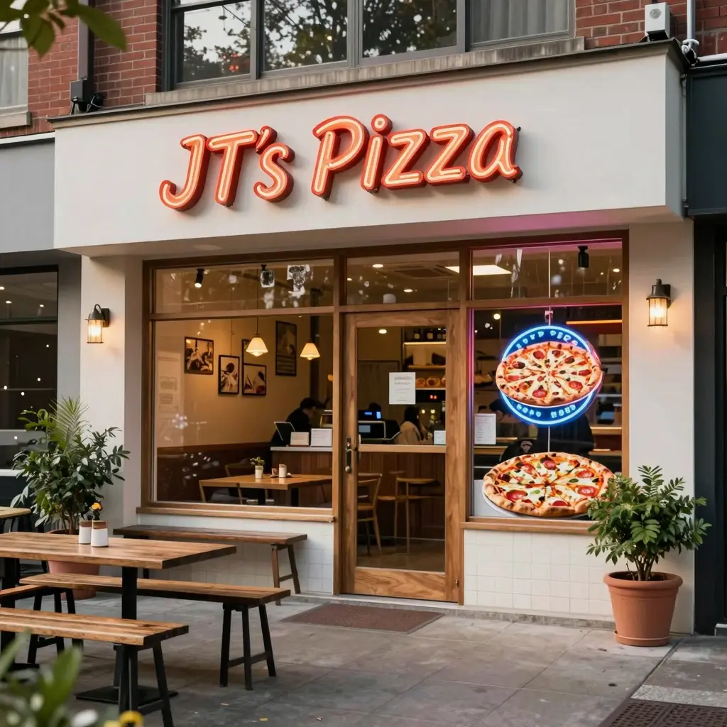 A typical JT's Pizza location