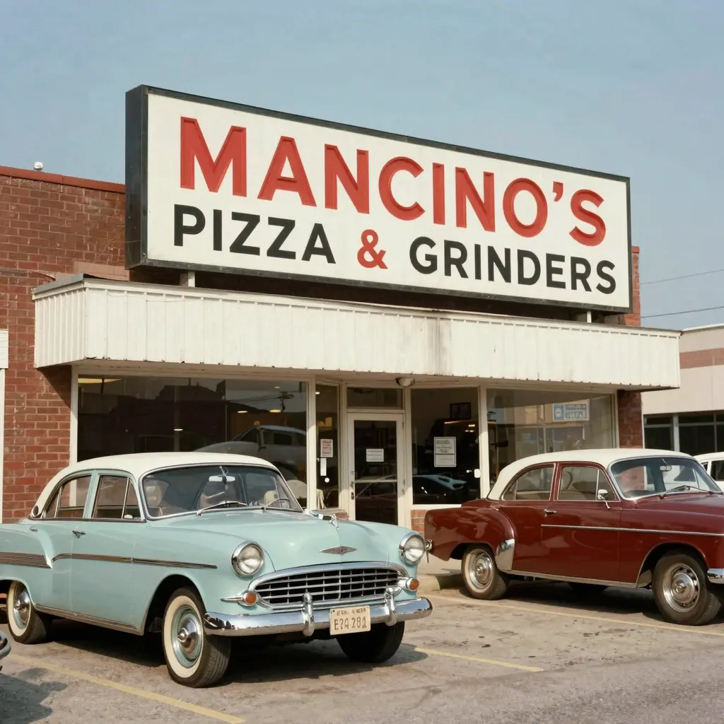 Vintage Photo of Mancino's