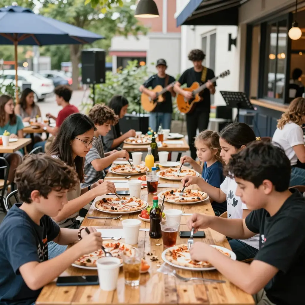 Community Engagement Event at Martino's Pizza