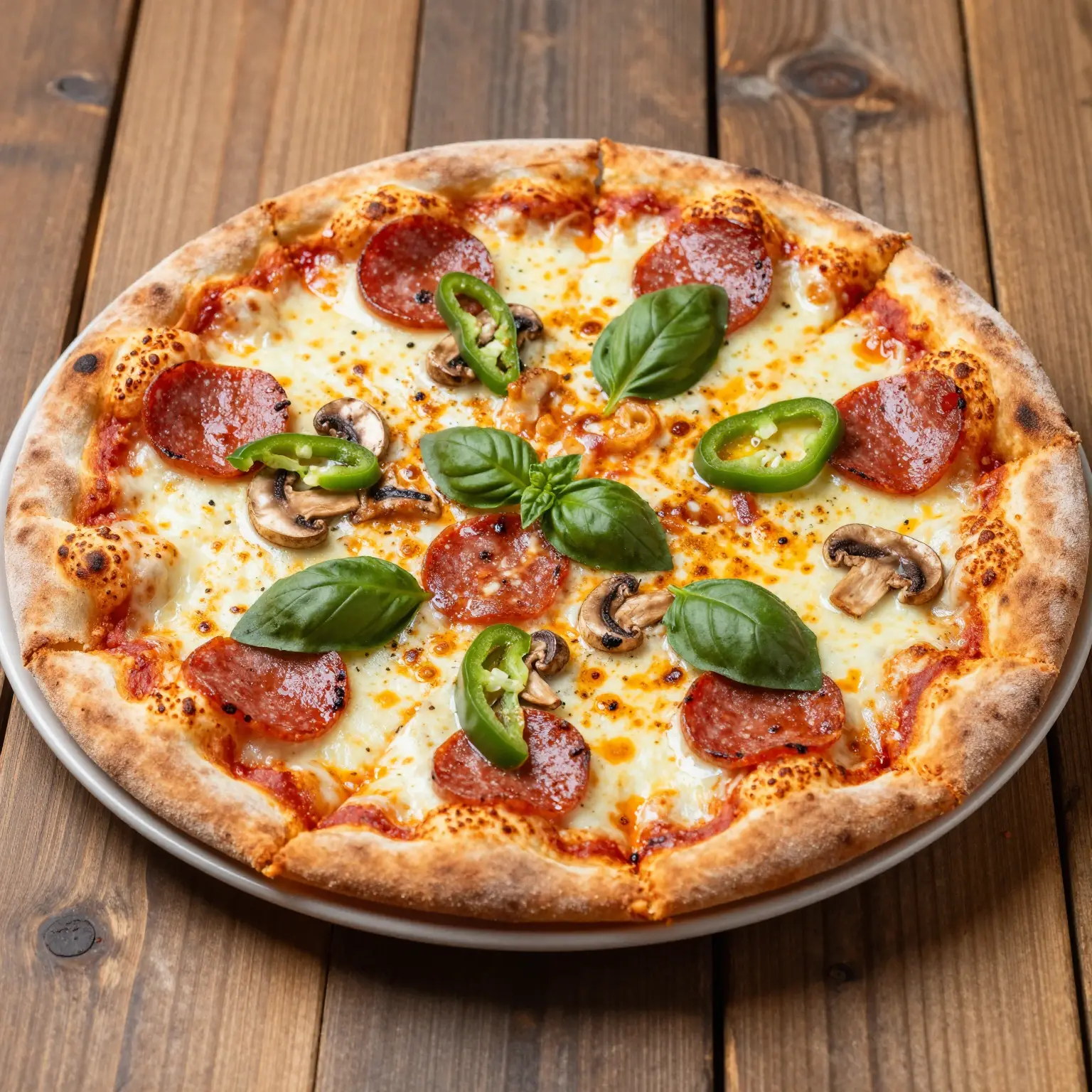 Delicious Pizza from Mike's Pizza