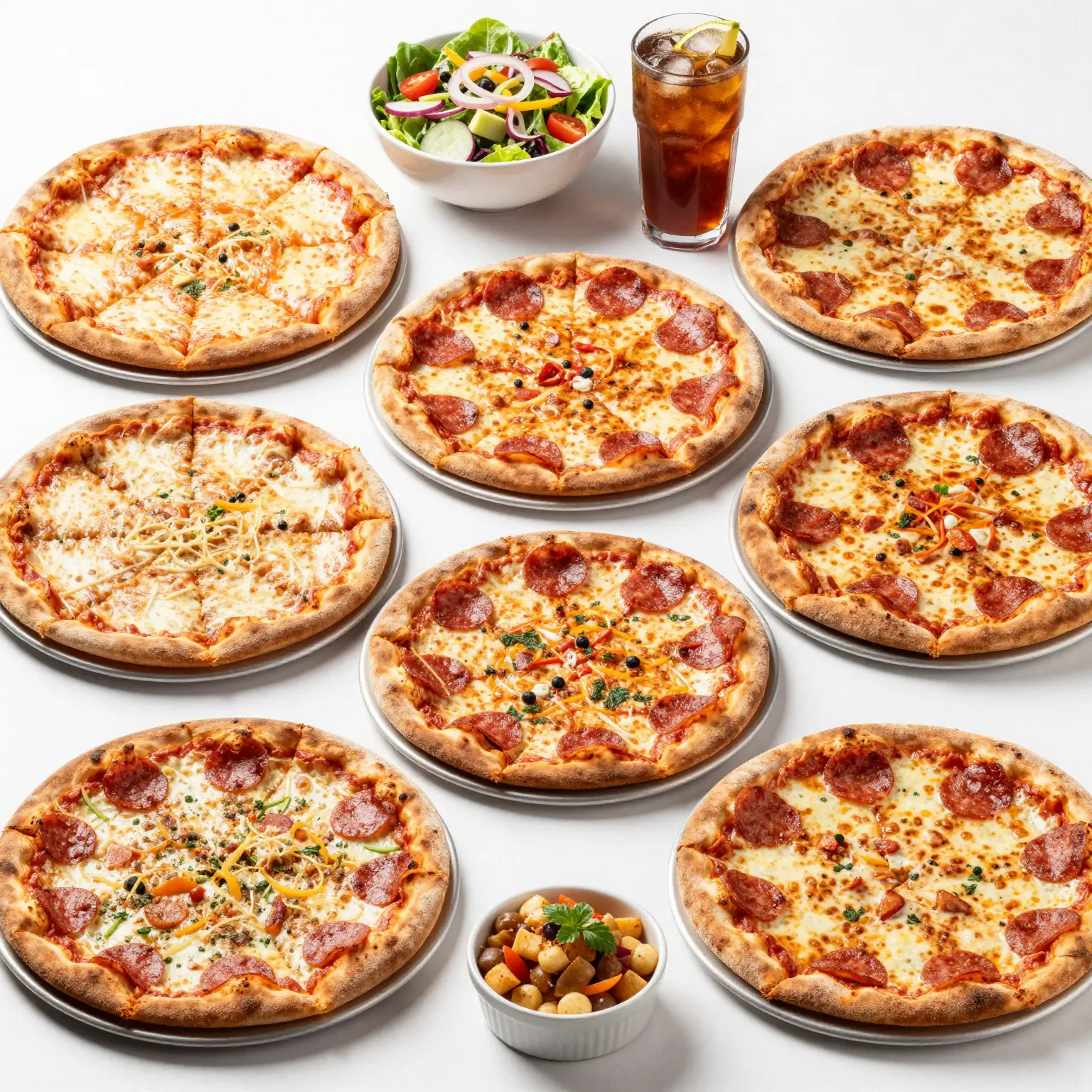 Diverse Menu at Ned's Pizza