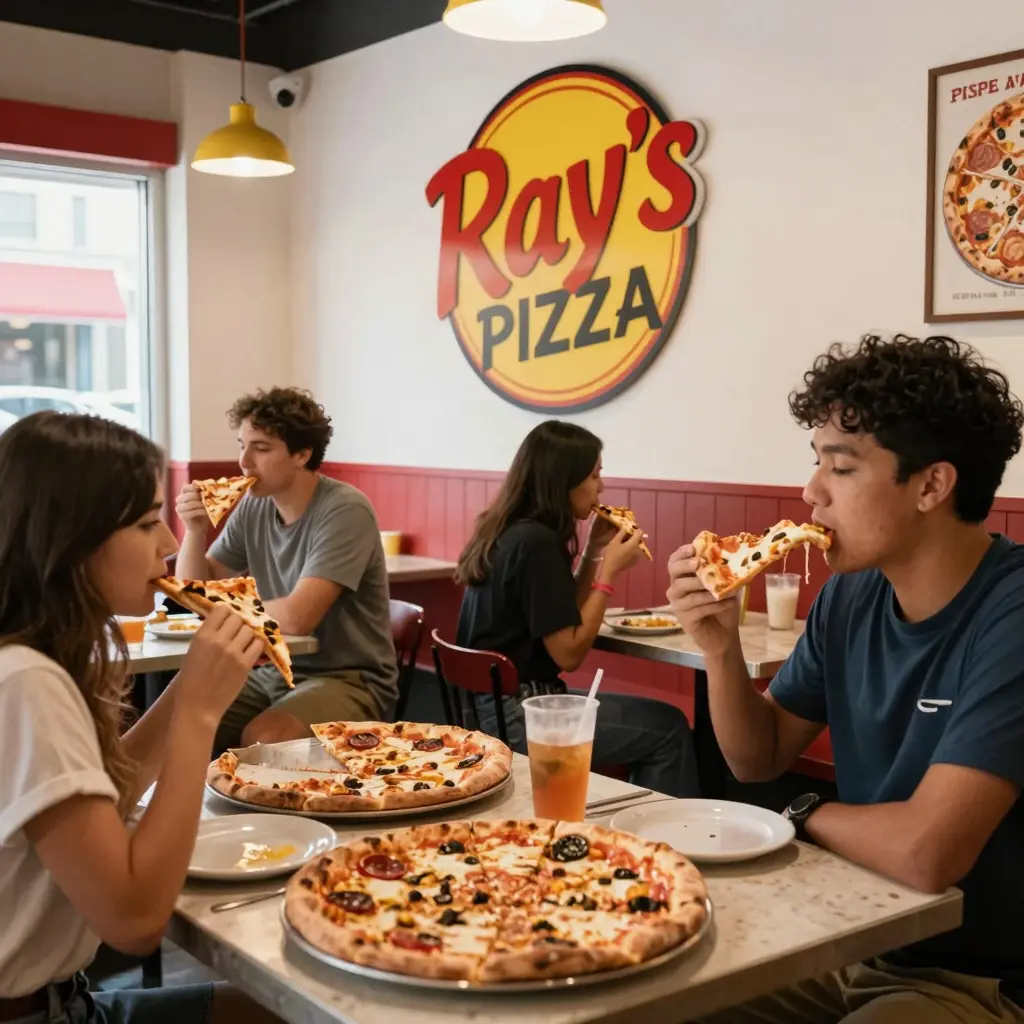 Ray's Pizza Restaurant Interior