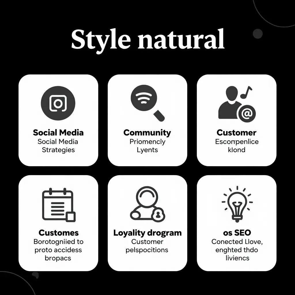 Marketing strategies infographic for pizza businesses