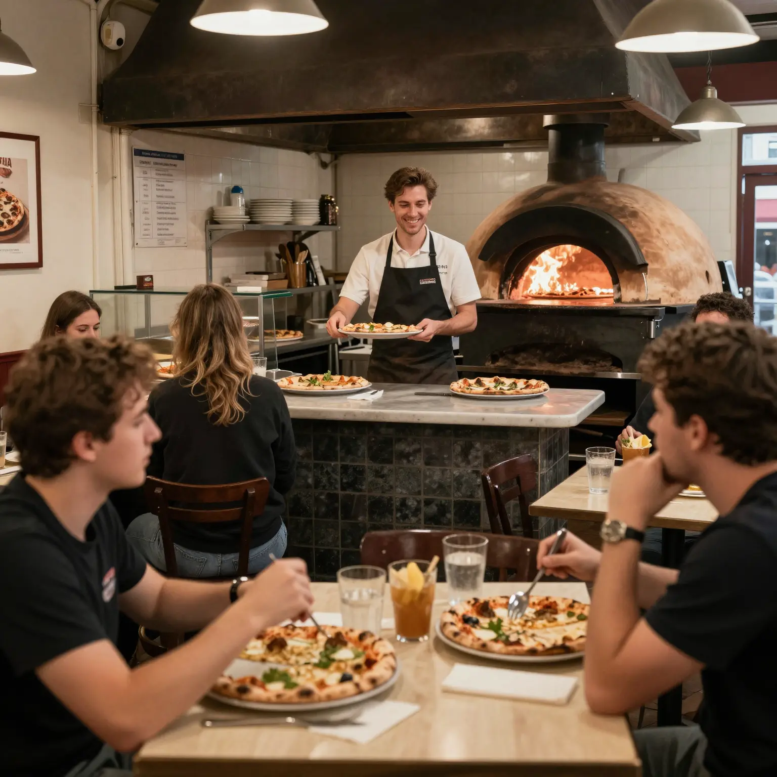Julian's Pizza Cozy Interior